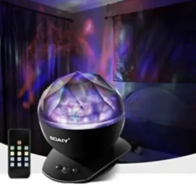 £9.99 • Buy LED Galaxy Projector Light Starry Sky Star Bluetooth Music Night Light Remote
