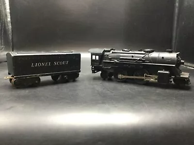 Steam Engine #1110 Locomotive & Lionel Scout Tender O/ 027 Gauge Trains [Lionel] • $9