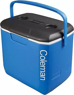 Coleman Cool Box 30QT Performance Cooler 28 Litres Capacity Large Cooler Box • £59.95