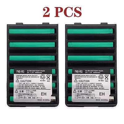 2 X Battery For YAESU / Vertex VX-210 VX-400 VX-410 VX-414 VX-417 VX-420 VX-424 • $35.29