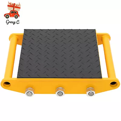 15T/33000LB Machine Mover Roller Machinery Moving Skate Heavy Duty Cargo Trolley • $99.75