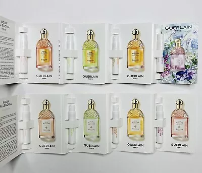 Guerlain Aqua Allegoria Perfume Collection For Women Sample Spray Vials 8pc Set • $32.95