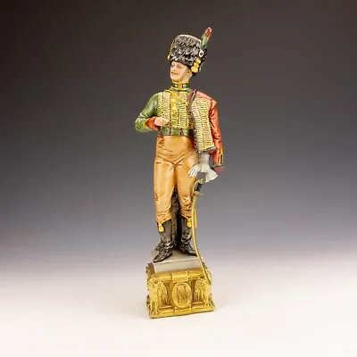 £99.99 • Buy Vintage Naples Capodimonte Porcelain - Napoleonic Soldier Figurine - Bruno Merli