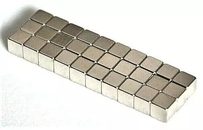 30 Pcs Lot 3/16 X 3/16 X 3/16 Inch Neodymium Rare Earth Block Magnet N48-Magnets • $12.95