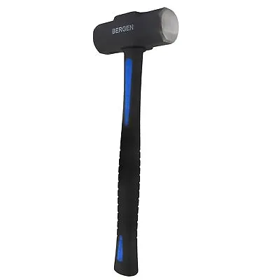 £15.91 • Buy Double Face Sledge / Lump Hammer TPR Handle Fibreglass Shaft 4lb US Pro AT041
