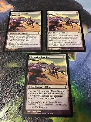 1x Skittering Invasion Rise Of The Eldrazi Mtg Magic Gathering • $1.27