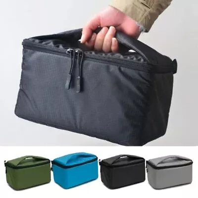 Insert Padded Camera Bag Dividing Partition Digital Camera Case  Video Camera • $18.67