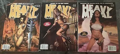 Heavy Metal Magazine Lot Of 3 2004  • $11.99