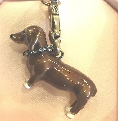 NWOT 2011 Juicy Couture DACHSHUND Charm  RARE YJRU4857 • $290