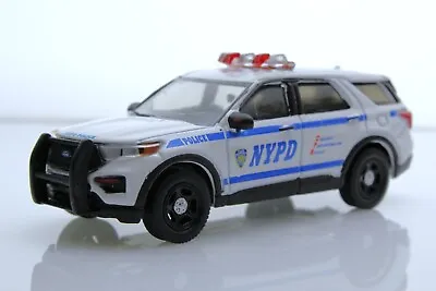 2020 Ford Explorer NYPD New York City Police Car 1:64 Scale Diecast Model • $14.95