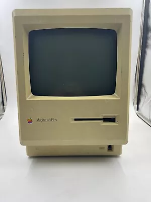 Vintage Apple Macintosh Plus 1MB Computer M0001A • $199.99