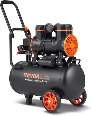 6.3 Gallon Air Compressor 2 HP 3.35 CFM Oil-Free Air Compressor 116PSI Pressure • $250