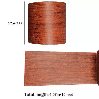 Realistic Woodgrain Repair Adhensive Duct Tape For Home Furniture Decora • $9.01