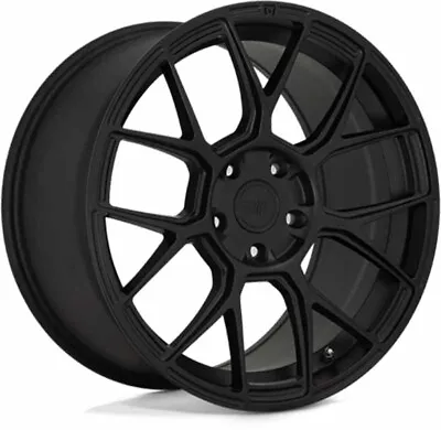 Alloy Wheels 17  Motegi Racing CM7 Black Matt For Hyundai Veloster [Mk1] 11-17 • $1021.97