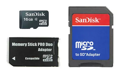 16GB Memory Stick MS Pro Duo Memory Card For Sony PSP And Sony Cybershot Camera • $9.50