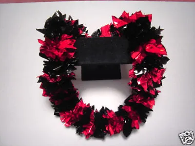 $26.45 • Buy Hawaiian Style Penny Money Lei Red Black Mylar Gift