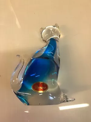 Murano Glass Cat Figurine • £10