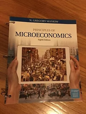 Principles Of Microeconomics Gregory Mankiw Loose-Leaf Version • $17.99