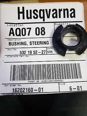 Husqvarna 532195227 Steering Bushing Craftsman 2246LS CTH164T GTH2448T YT46LS • $8.95