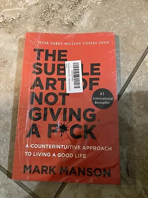 The Subtle Art Of Not Giving A Fck By Mark Manson NEW Paperback  Free Shipping • $16.84