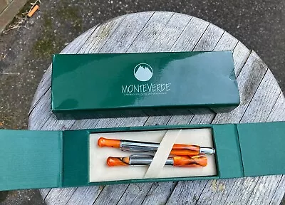  Monteverde Fountain Pen Tiger Eye In Box • $25