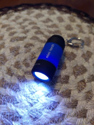 $3.59 • Buy Waterproof Mini Rechargeable LED Light USB Flashlight Pocket Keychain