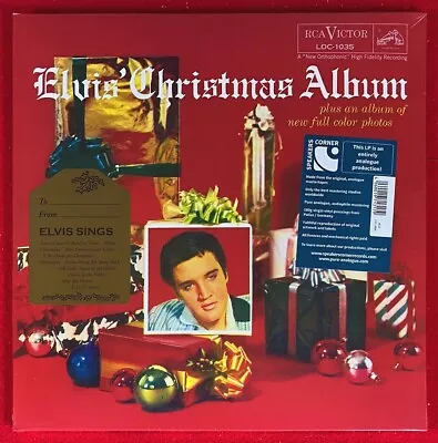 Elvis Presley - Elvis’ Christmas Album – SEALED - Audiophile Vinyl LP • $65