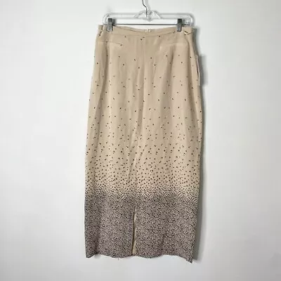 Vera Cristina For Shekou Women’s NWT Size 12 Vintage 100% Silk Ombre Fade Skirt • $12.50