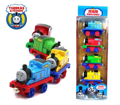 4 Thomas The Tank Engine Trains Edward James Percy Magnetic Diecast Vehicles Toy • $19.51