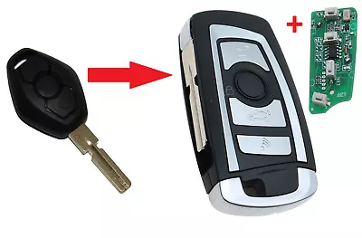 Conversion Kit Key For BMW E46 Transmitting Unit 433.92 MHz Remote Control HU58 A53 • $80.28