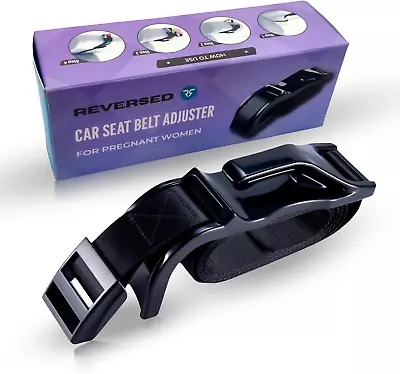 REVERSED® Pregnancy Seat Belt Adjuster UK - Prevent Compression Of The Abdomen - • £18.26