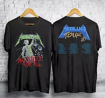 1988 Metallica Music Tour Unisex T-Shirt Gift For All Fans S-3XL • $21.99