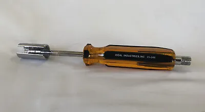 IDEAL 35-046 F & BNC Coaxial Connector Insertion / Removal Hand Tool - 8  Long • $10