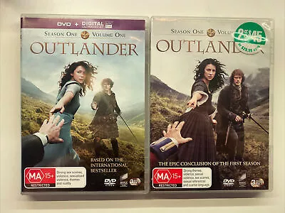 $14.40 • Buy Outlander Season 1 Volumes 1 & 2 DVDs 6 Discs Region 4 PAL - FREE TRACKED POST