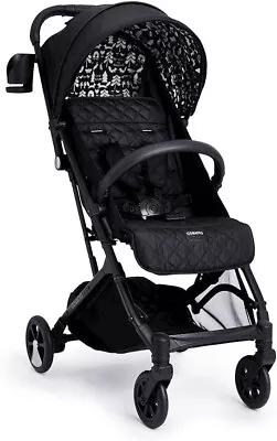 Cosatto Woosh 3 Stroller In Silhouette With Pull Handle & Raincover Birth - 25kg • £169.95