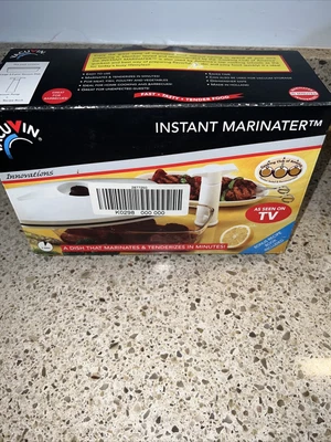 $17 • Buy Vacu Vin Innovations Instant Vacuum Marinater Dish Meat Fish Poultry Vegetables