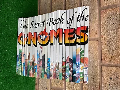 Vintage 1990 The Secret Book Of The Gnomes - Complete Set Volumes 1 - 25 • £59.99