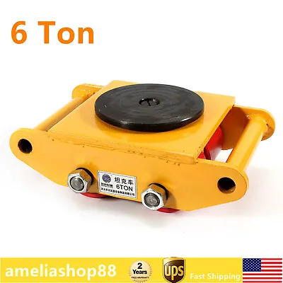 360 Rotation Machine Machinery Mover Dolly Skate Roller Move 13200lb Heavy Duty • $30.40