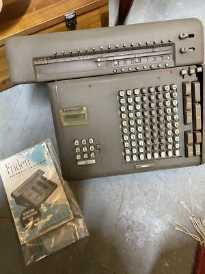 $49 • Buy 1950s Friden STW-10 Automatic Calculator With Manual