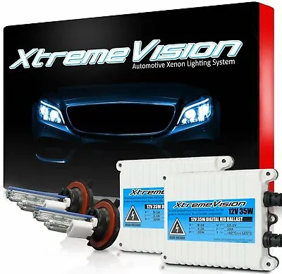 XtremeVision 35W AC Xenon HID Kit H1 H4 H7 H11 H13 9005 9006 9007 5K 6K 8K 10K • $49.99