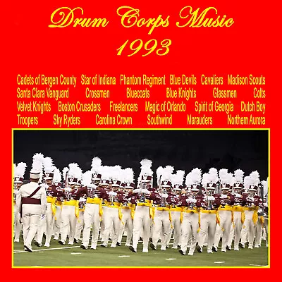 Drum Corps Music Of 1993 TOP 24 Class A Drum Corps Quad ( 4 CD Pack ) • $41.99