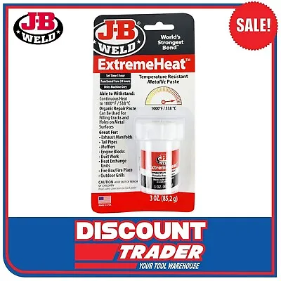 $19.90 • Buy J-B Weld EXTREMEHEAT™ High Temperature Resistant Metallic Paste JB - 37901