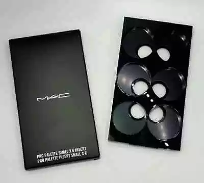 MAC PRO Palette Eye Shadow / Concealer Small X 6 Insert Empty Case 4  X 2.3  • $14.99