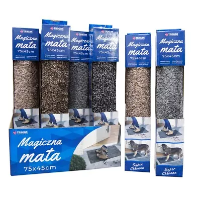 Absorbant Magic Mat Super Door Mat Microfibre Clean Step Washable Indoor Outdoor • £9.95
