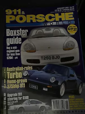 911 & Porsche World - January 2001 Issue 82. Boxster Guide New 996 GT2 • £8.03