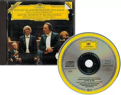 Classical Music CD MOZART•KLAVIERKONZERT NOS. 20 & 25::NDR-Sinfonierchester • $10