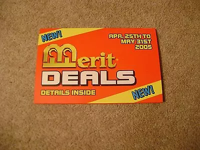 Merit Megatouch Mega Touch Video Flyer Touch Screen • $2.25