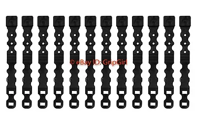 12 Pack/Lot Tactical Tailor Fight Light Short Black MALICE Clips MOLLE Kydex OTW • $22.95