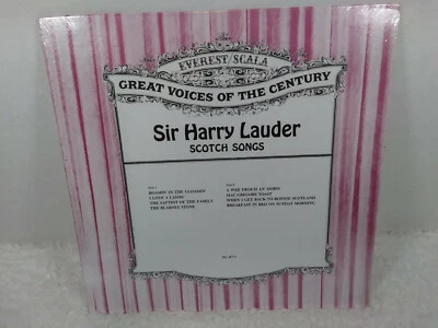 $24.99 • Buy Sir Harry Lauder Scotch Songs Vinyl LP
