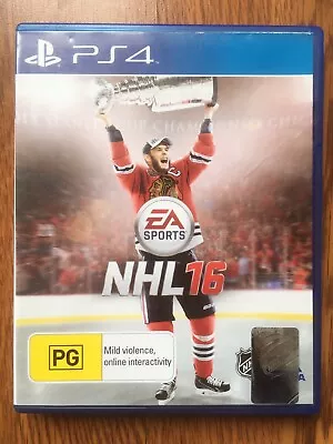 NHL 16 (Sony PlayStation 4 PS4) • $24.95